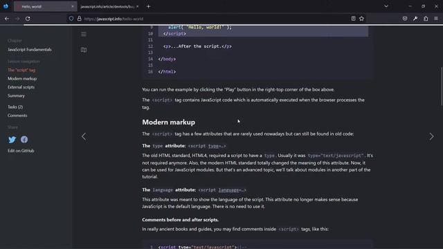 Day 1 - Learning JavaScript from scratch | Grinding for new job смотреть онлайн