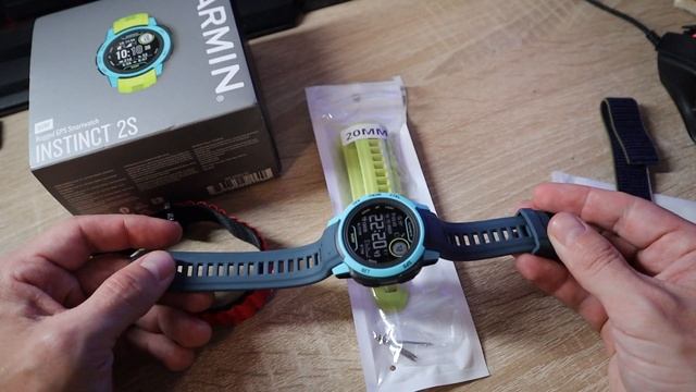 Как поменять ремешок на Garmin Instinct 2S смотреть онлайн
