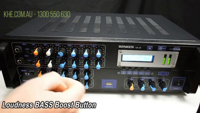Sonken KA-12 Karaoke Mixing Amplifier - www.khe.com.au смотреть онлайн