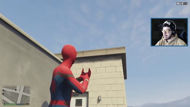 SPIDER-MAN: HOMECOMING!! (GTA 5 Mods) смотреть онлайн