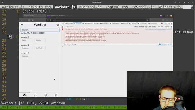 Building a workout tracker using Wails.app with React and Golang - Part 42 | Twitch Stream смотреть онлайн