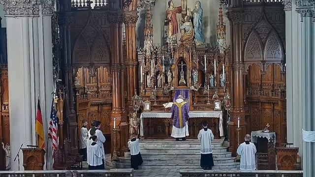Traditional Latin Mass - Passion Sunday смотреть онлайн
