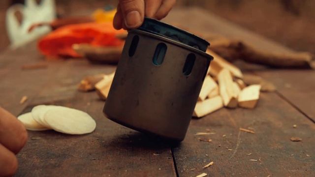 Toaks Titanium Backpacking Wood Burning Stove Самая лучшая титановая печка смотреть онлайн