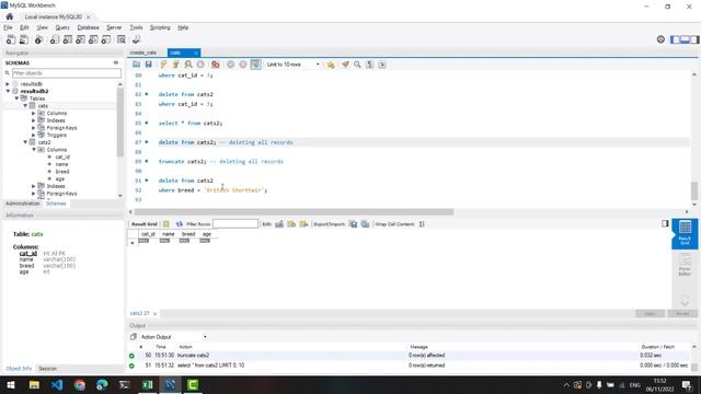 Delete in MySQL | Learn MySQL in Tamil смотреть онлайн