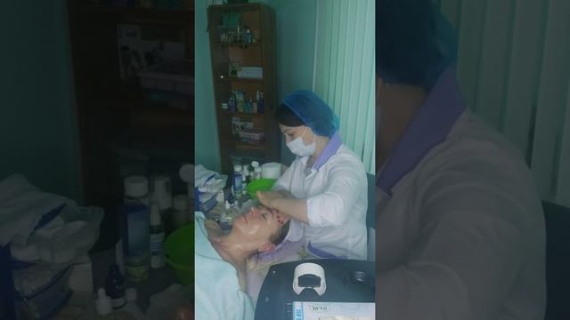 Первая сессия СПА ухода за кожей лица по социальным программам. АНО "Преображение" смотреть онлайн