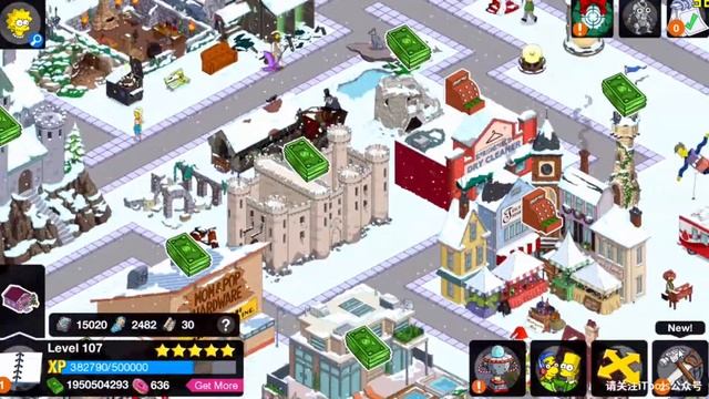Santa,s House Unlock Personal Prize 2017 Christmas Event The Simpsons Tapped Out ACT 2 смотреть онлайн