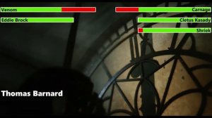 Venom vs. Carnage with healthbars 1/2
