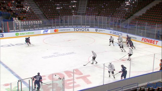 «Лисы» обыграли «Белых Медведей», Гребёнкин набрал 4 очка смотреть онлайн