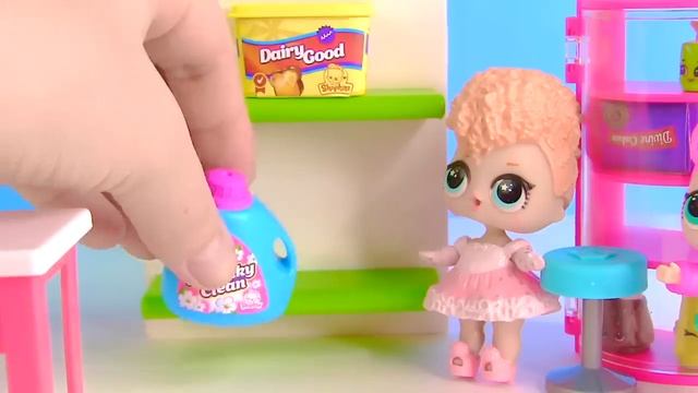 КУКЛЫ ЛОЛ СЮРПРИЗ МУЛЬТИКИ! Новенькие наряды и товары в магазине Шопкинс для Lol Surprise Dolls смотреть онлайн