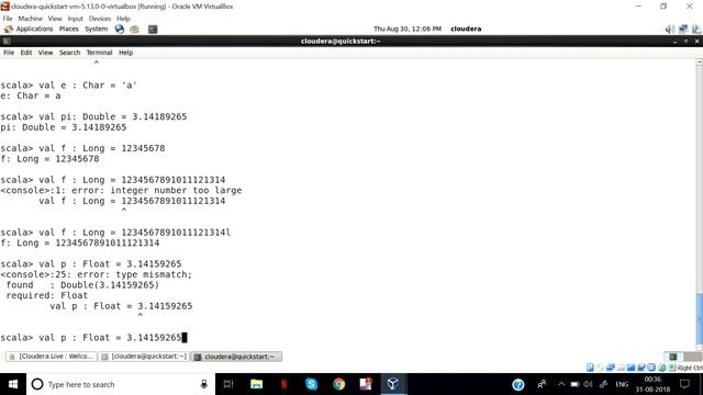 How to define datatypes in Scala - Apache Spark | Big data and Hadoop | Apache Spark and Scala | смотреть онлайн