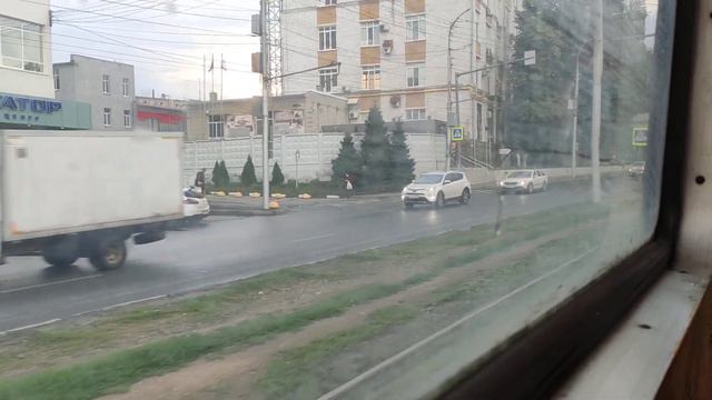 Саратов, Трамвай 3,КТМ-71-605+поломка на линий и сход смотреть онлайн