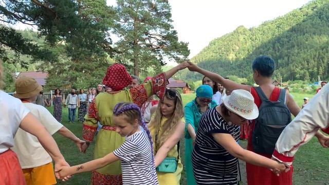 03 Славянский праздник "Купала" в Чемале 2022 год смотреть онлайн
