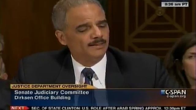 Holder Testifies That A Number Of "Fast & Furious" Guns Are Unaccounted For смотреть онлайн