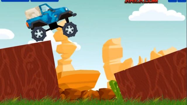 Monster Truck Challenge Game смотреть онлайн