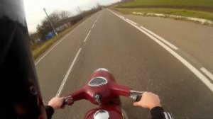 ОФИГЕТЬ ! ЯВА СТАРУШКА ВАЛИТ ! РАЗГОН явы / максимальная скорость ява старушка 360 zdf 634 638  !