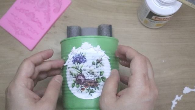 DIY/ Beautiful Tin Can Idea /Recycle Crafts смотреть онлайн