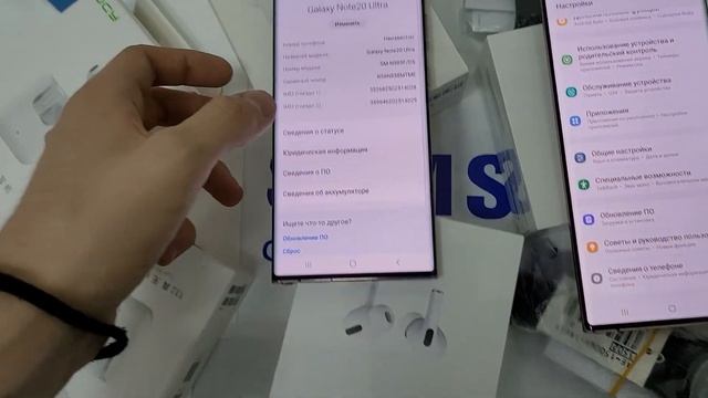 Новый рст Samsung Galaxy Note 20 Ultra 8/256gb