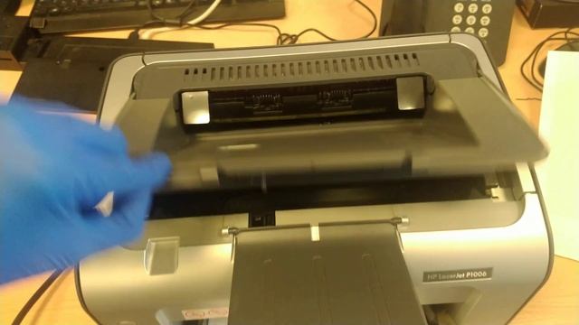 HP P1006 test print смотреть онлайн