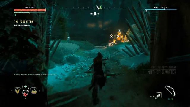 Horizon Zero Dawn quest THE FORGOTTEN смотреть онлайн