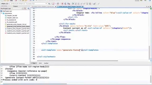 Demo: XSL-FO Part 2 смотреть онлайн