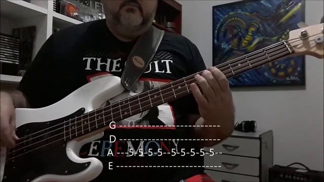 Simple Minds - Don`t You Forget About Me (#basscover with tabs) смотреть онлайн