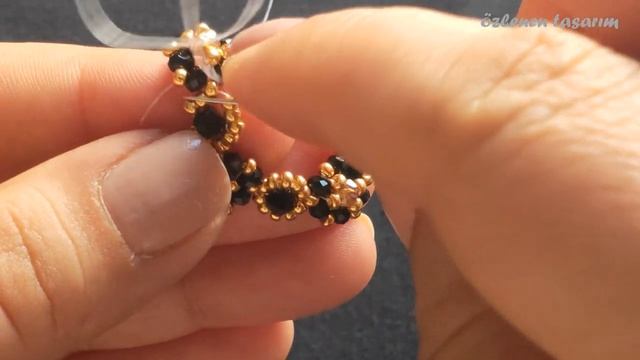 Siyah Mücevher Bileklik Yapımı & Black Jewel Bracelet смотреть онлайн