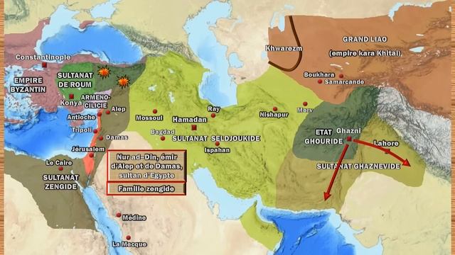 Le Monde Musulman à L'époque Des Croisades (1095-1250)
