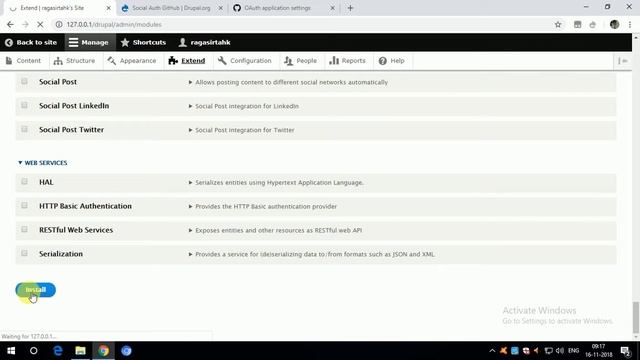 Install and Configure Social Auth GitHub on a Drupal Website смотреть онлайн