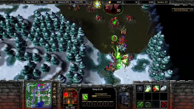 PARTIDON ÉPICO PERO PERDÍ , VERDAD? - Warcraft 3 Survival Chaos(Orcos Fel) смотреть онлайн
