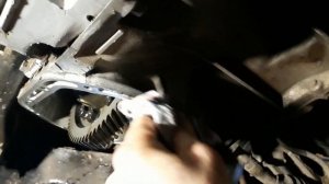 Замена масла в КПП Ланос