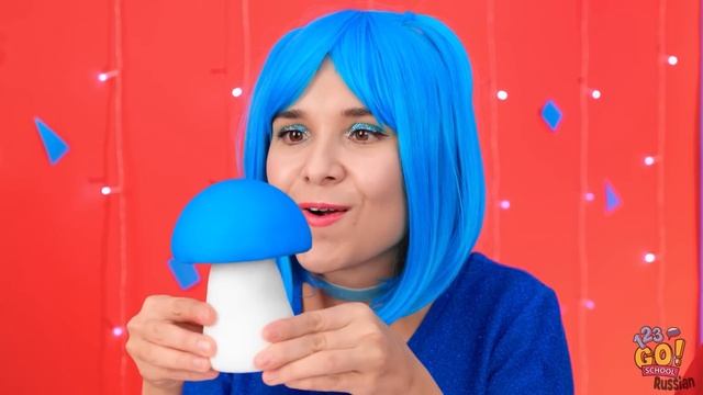 ОДНОЦВЕТНАЯ КУЛИНАРНАЯ МАГИЯ | Барби, русалка, вампир принимают вызов еды от 123GO! SCHOOL