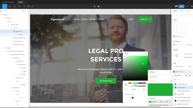 Figma Tutorial : Landing Page Design From Figma to HTML смотреть онлайн