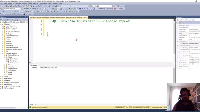 SQL Server'da Constraint'leri Enable Yapmak смотреть онлайн