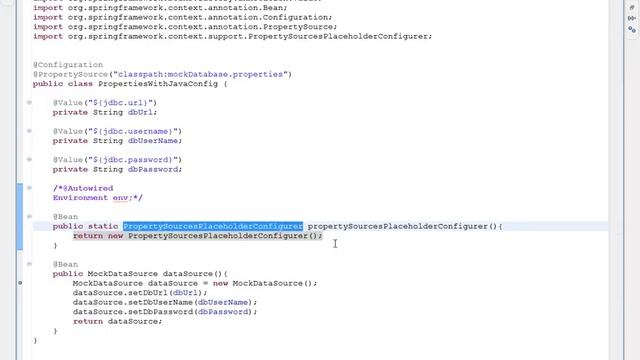 @PROPERTYSOURCE ANNOTATION SPRING FRAMEWORK DEMO смотреть онлайн