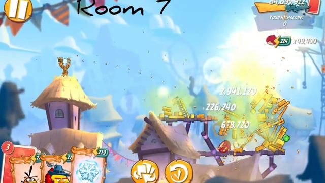 Angry birds 2 ab2 clan vs clan cvc battle with bubbles 14 rooms смотреть онлайн