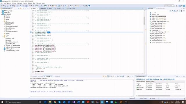 STM32 HAL with CubeMX: Tutorial 42 - I2C LCD16x2 driver смотреть онлайн