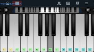 ,,Алёшкина любовь" ВИА ,, Весёлые Ребята" Perfect piano tutorial на пианино одним пальцем