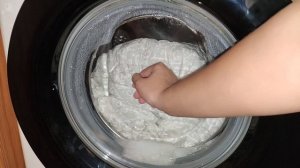 Стирка одеяла/ одежда малыша 60° без отжима интенсивная/LG F2M5HS6W