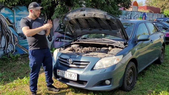 Обзор Toyota Corolla 150 на роботе от автомеханика смотреть онлайн
