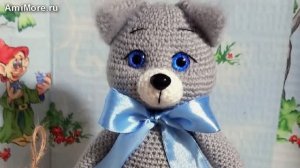 Амигуруми: схема Котик. Игрушки вязаные крючком.