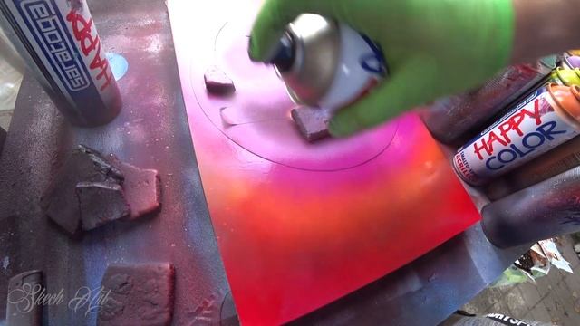 Star Wars Rebels - SPRAY PAINT ART by Skech - GLOW IN THE DARK смотреть онлайн