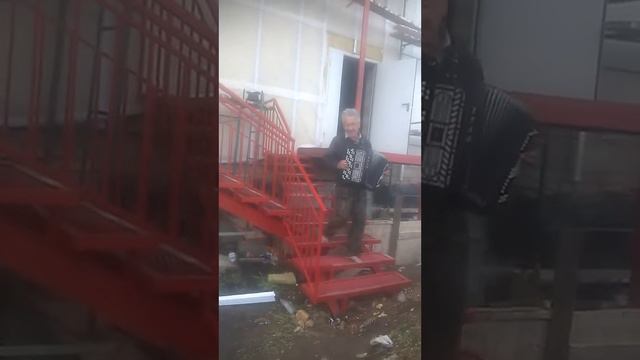 Наш баянист и певец на стройке. часть.2 смотреть онлайн
