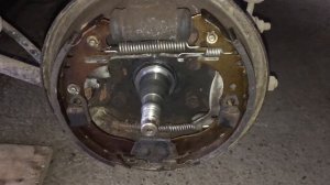 Как снять тормозной барабан на лифан смайл