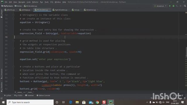 Calculator Using Python Tkinter смотреть онлайн