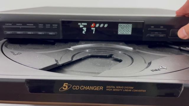 Sony CDP-C350Z 5 Compact Disc CD Player Changer Carousel Multidisc - Audiophile смотреть онлайн