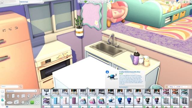 Pastel Pop | The Sims 4 - Speed Build (NO CC) смотреть онлайн