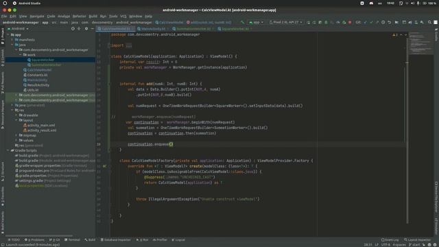 WorkManager Phần 5 | Android WorkManager смотреть онлайн
