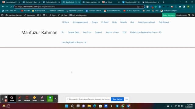 Fluent Form Quiz|| Passing the quiz result in any page смотреть онлайн