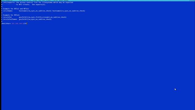 NFS Server (Network File System) быстрое развертывание на Ubuntu 22.04 смотреть онлайн
