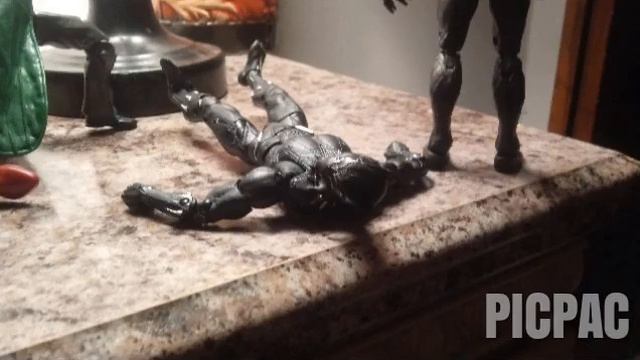 Black panther and Sun fire V doc Doom and???? And kilmonger #picpac #stopmotion смотреть онлайн